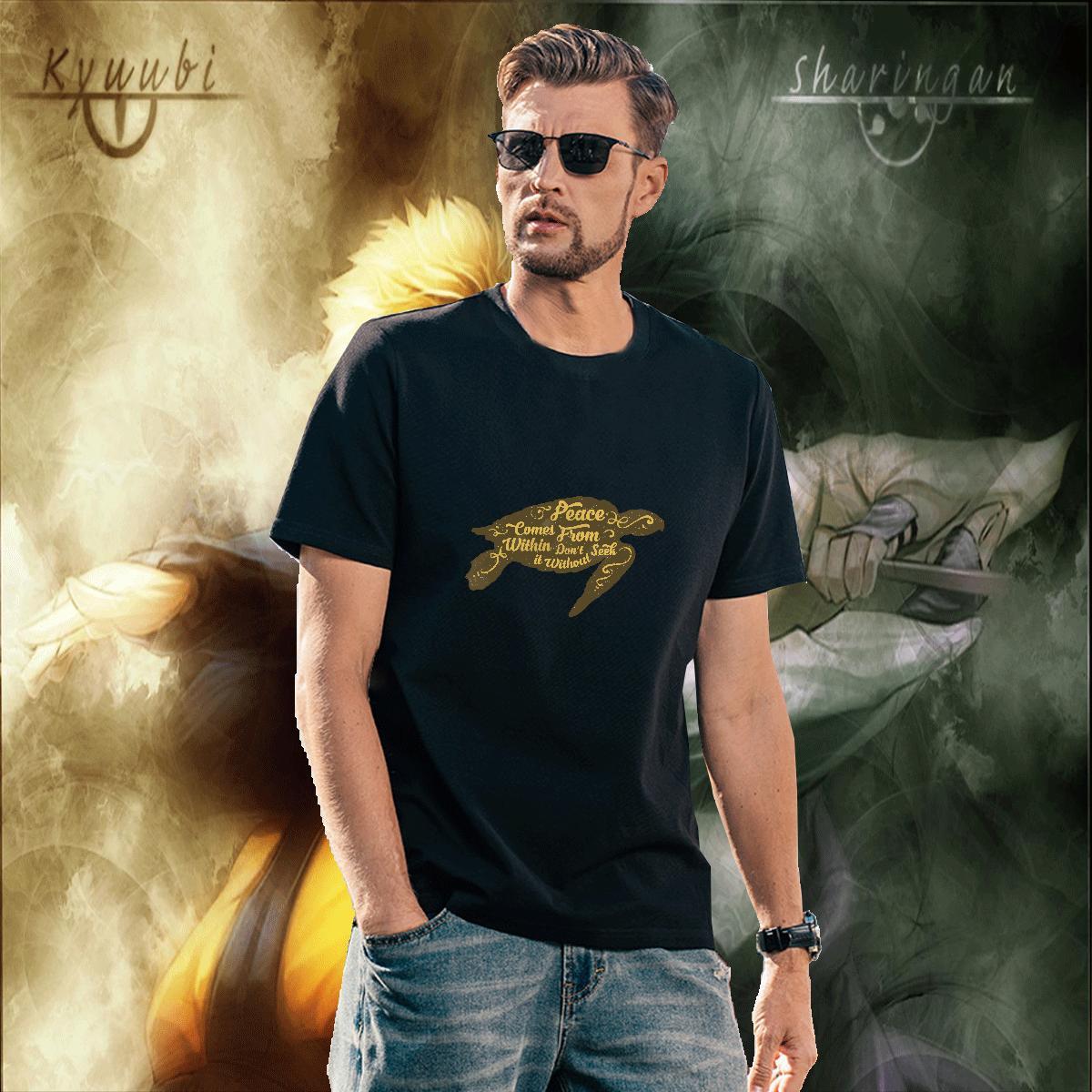 Designer tortoise Mens T Shirts Street Men Tshirts 230g 100% Cotton Fashion Design Breathable Soft Skull Tops