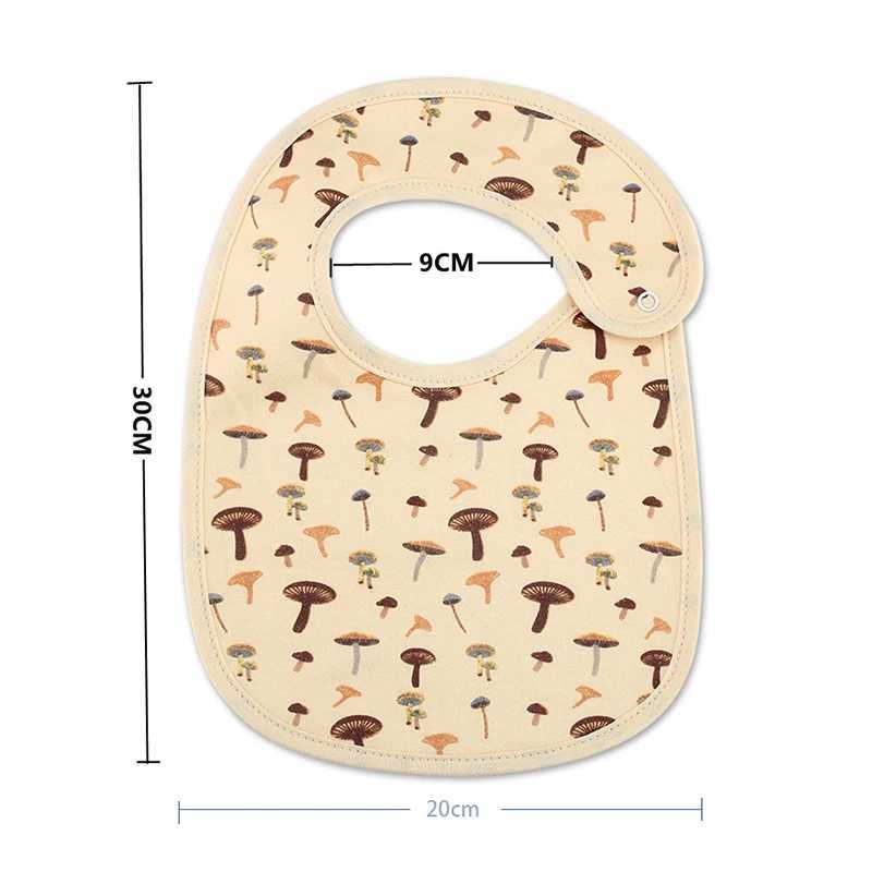 Bibs Burp Cloths Korean Style Baby Waterproof Bibs New Infants Boy Girl Cotton Feeding Saliva Towel Newborn Toddler Soft Burp Cloth For Kids BibL4812