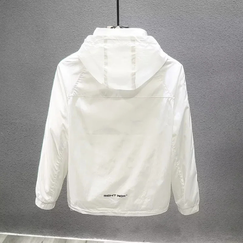 Trendy Mens Hooded Jacket Loosefit Thin Style Autumn 2024 Arrival Sports Coat Fashionable Male Blazer y240823