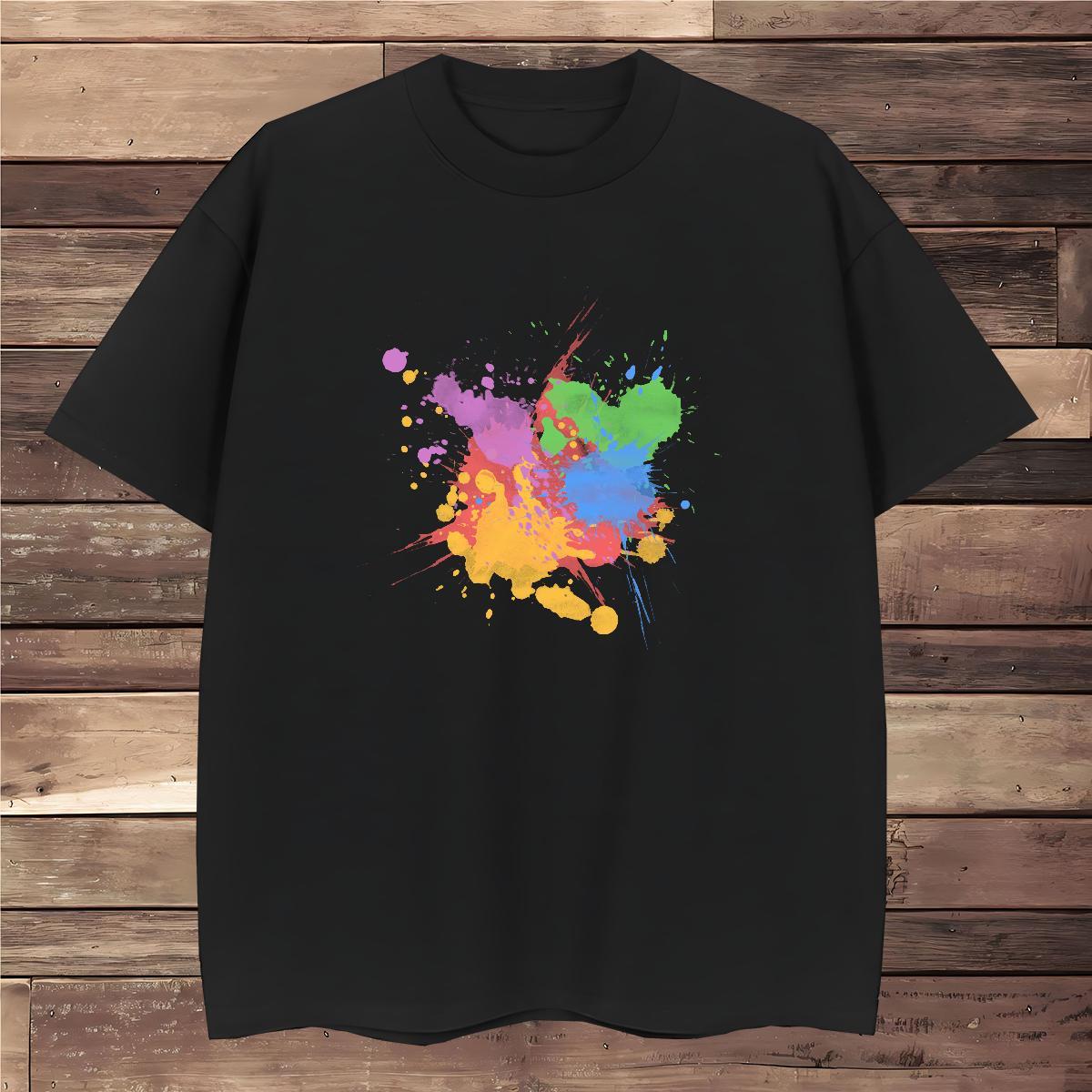 T Shirts Men 230g Pure Cotton icon Home Outdoor Breathable Crew Neck White Plus Size Men Tops Tees Stylist Popular Clothes