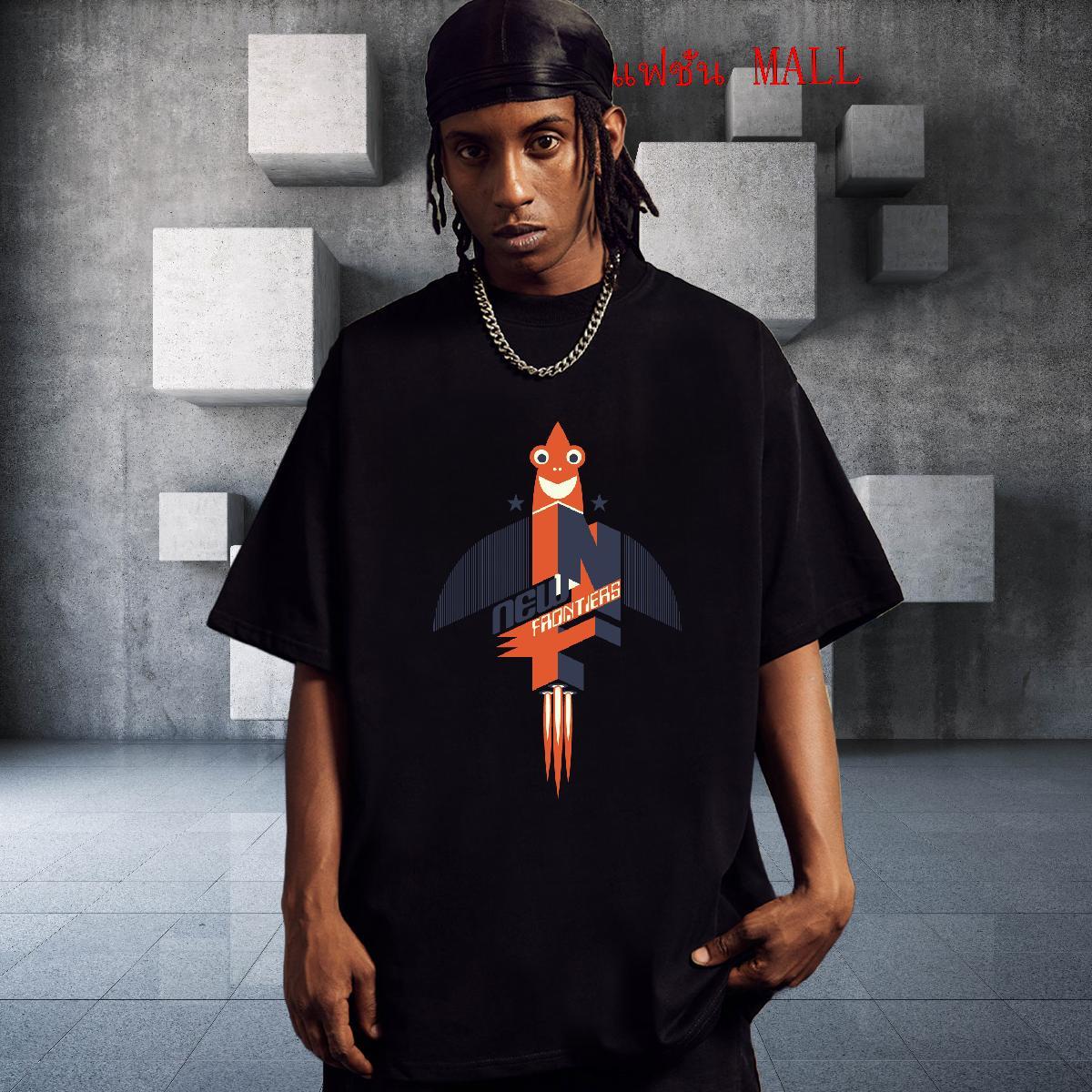Loose Fit Men Tees Summer Casual 230g 100% Cotton Floral Print Crew Neck plane T Shirt For Man 2024 Designer Top Tees
