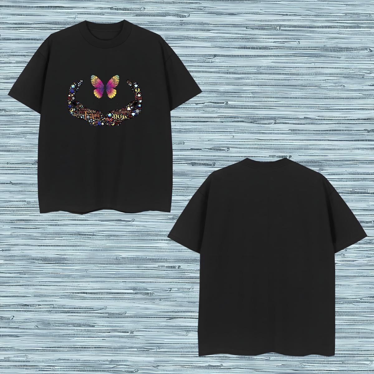 T Shirt For Man 100% Cotton 230g hands Street Casual Breathable Crew Neck Custom Print Plus Size Mens Tshirts Designer Brand Tops Tees
