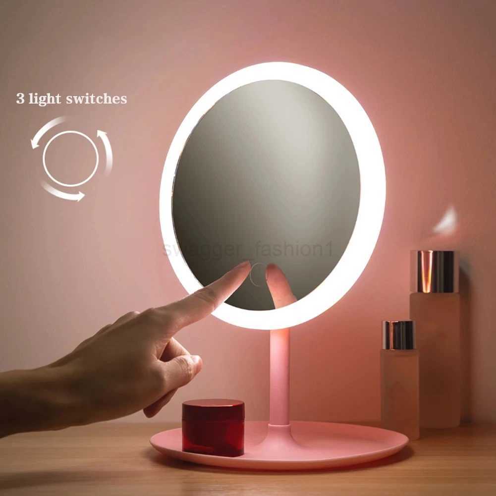 Makeup Mirror With Light White LED Daylight Vanity Mirror Detachable/Storage Base 3 Modes Mirror With Light Gift USB CableXJ240813