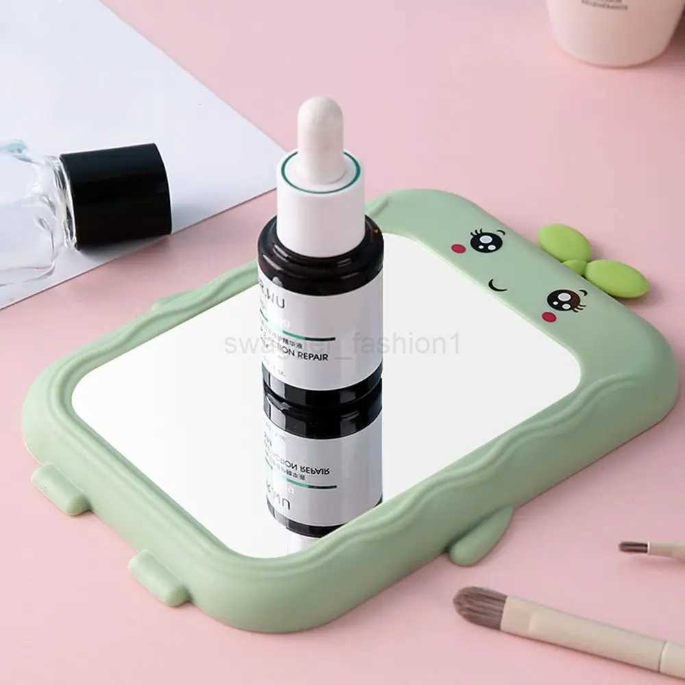 Desktop Makeup Mirror Portable Princess MirrorTable Desk Wall Hanging Dual-Purpose Square MirrorXJ240813