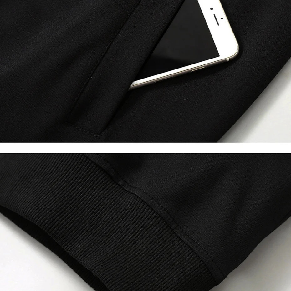 Hooded Jacket Men Autumn Winter Thick Jackets Plus Size 10XL Fashion Casual Solid Color Black Coat Male Big Size 240812
