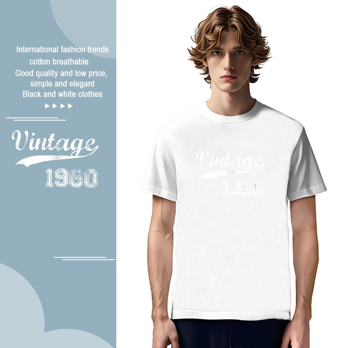 Popular letter T Shirt For Man Street Couples T Shirts 230g Cotton New Arrival Round Neck Short Sleeve Custom Print Plus Size Clothes