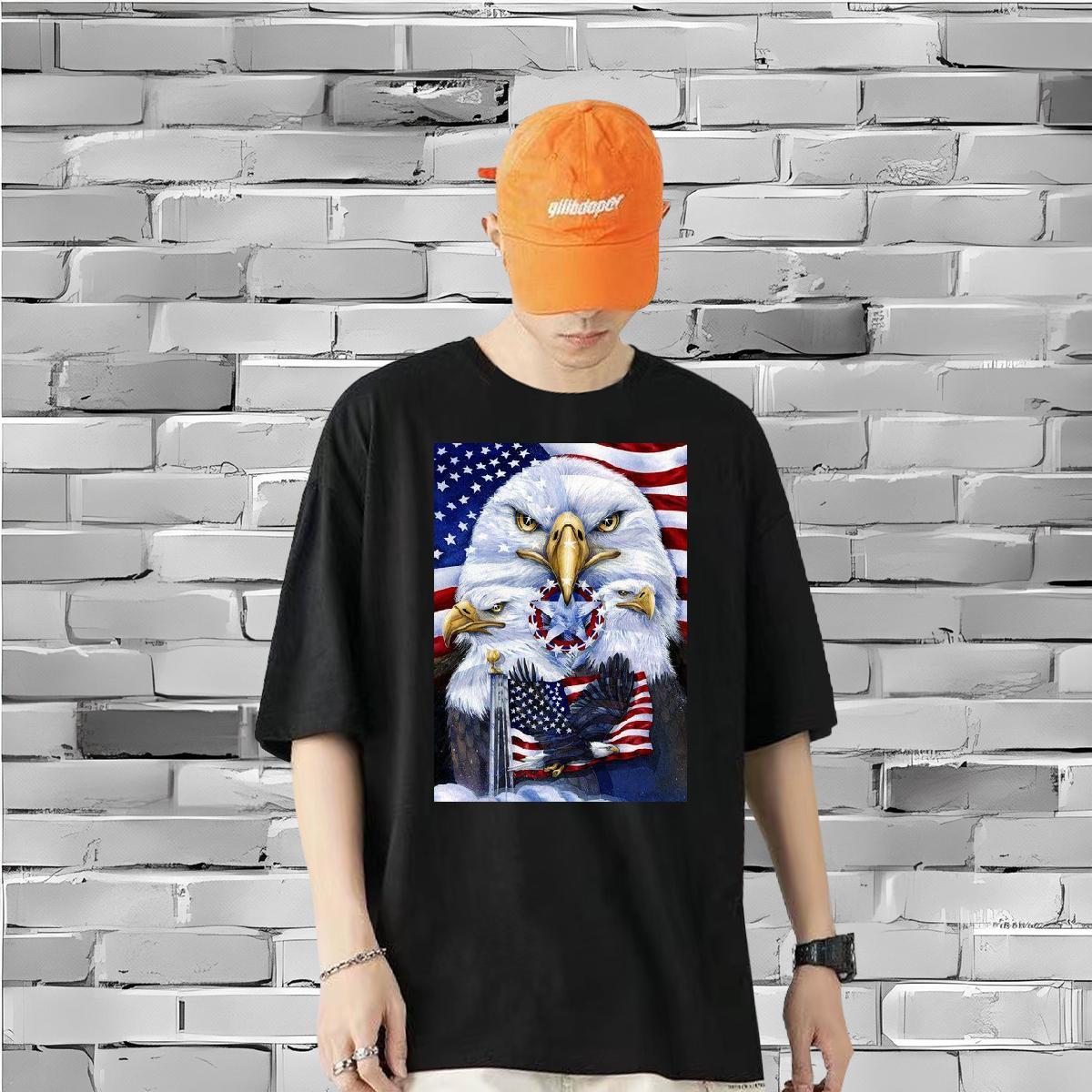 Classic Casual Men Tshirts cool Summer Casual 230g 100% Cotton Clothings Breathable Short Sleeve Designer T shirt DIY Printed