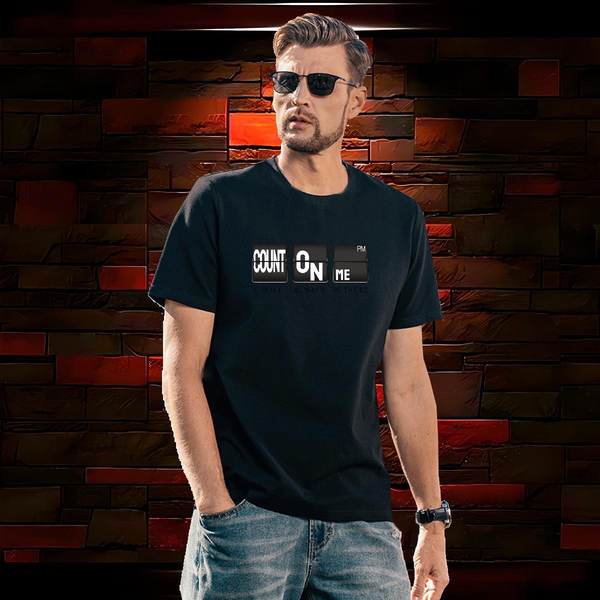 Cool letter T Shirt For Man Daily Outfit Tshirt for Man Woman 100% Cotton 230g 2024 DIY Breathable Crew Neck Anime Print Tees