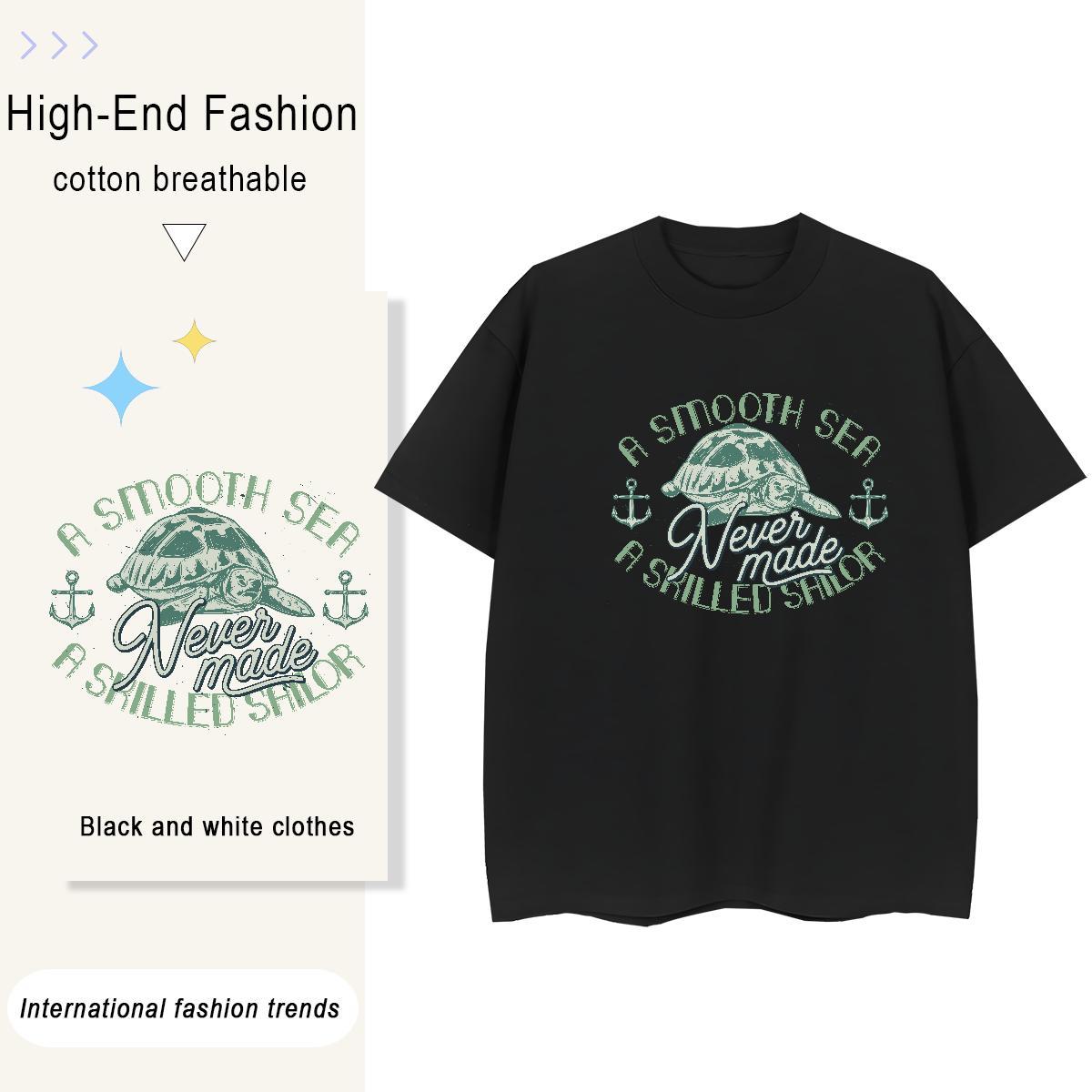 DIY Customized Mens Tshirts Daily Wear 230g Cotton Tops Breathable Crew Neck Wholesale Man T Shirts Oversized 3XL 4XL