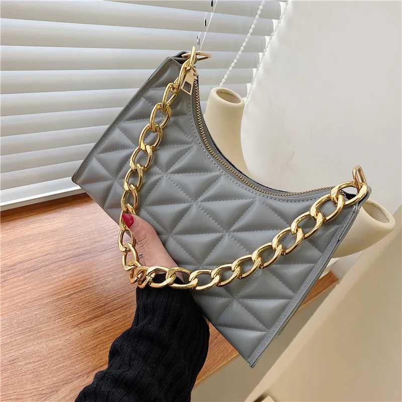 New Arrival Womens Advanced Diamond Bag New Trend All-match Shoulder Bag Niche Chain Handbag Female Fashion Texture Shopping Bag T250318