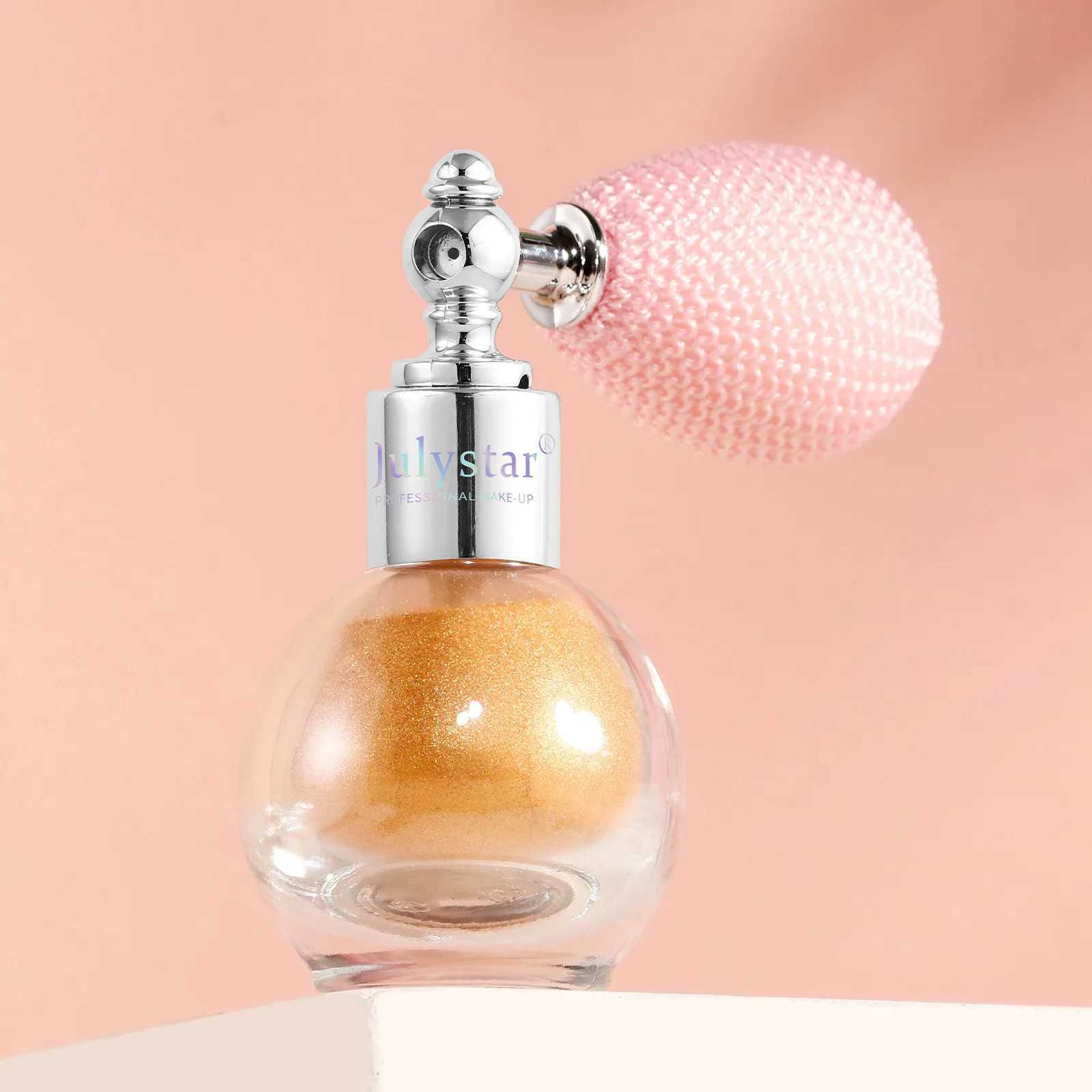 Micro Light Highlander Powder Spray Bright Flash High Gloss Durable Anti Sweat Stage Makeup Facial Body Highlight Contour W240812