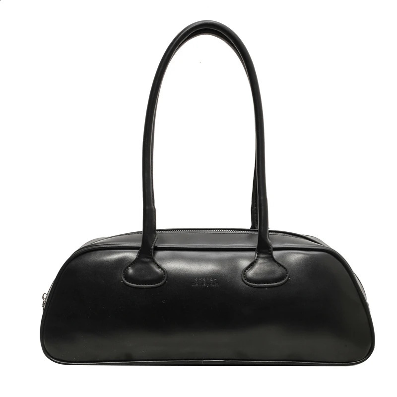 Solid thread Pu highquality shoulder bag Boston letter printed fashionable handbag selling womens Bolsos De Se 240813