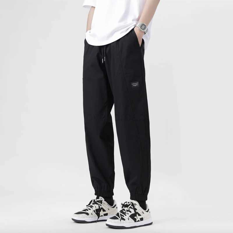 2024 Mens Autumn Japanese Workwear Casual Pants Fashion Trend High Street Versatile Harem Pants Hombre Loose Oversized PantsXJ240813