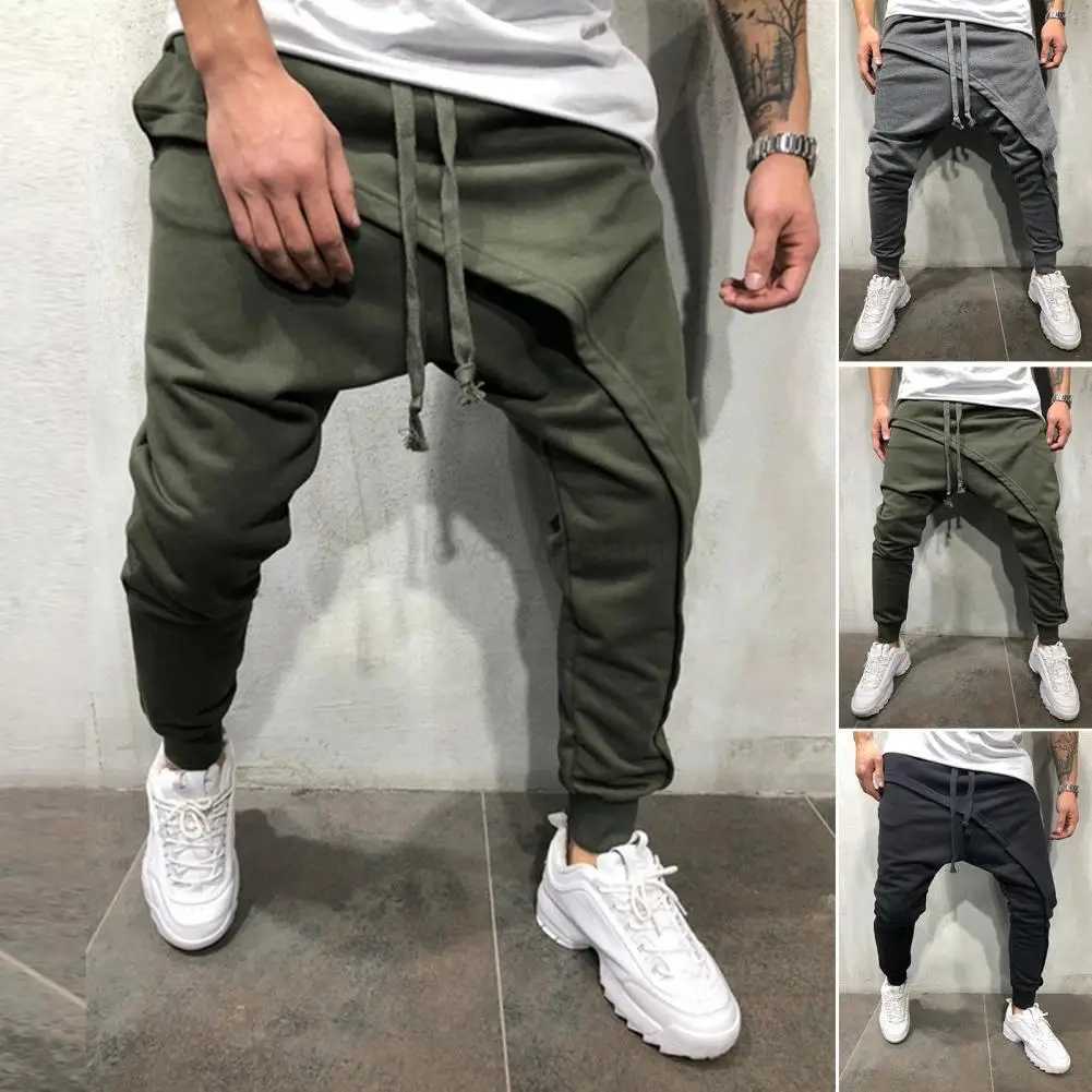 Single Road Mens Harem Pants Men Fashion 2022 Baggy Cotton Hip Hop Joggers Japanese Streetwear Trousers Male Cargo Pants For MenXJ240813