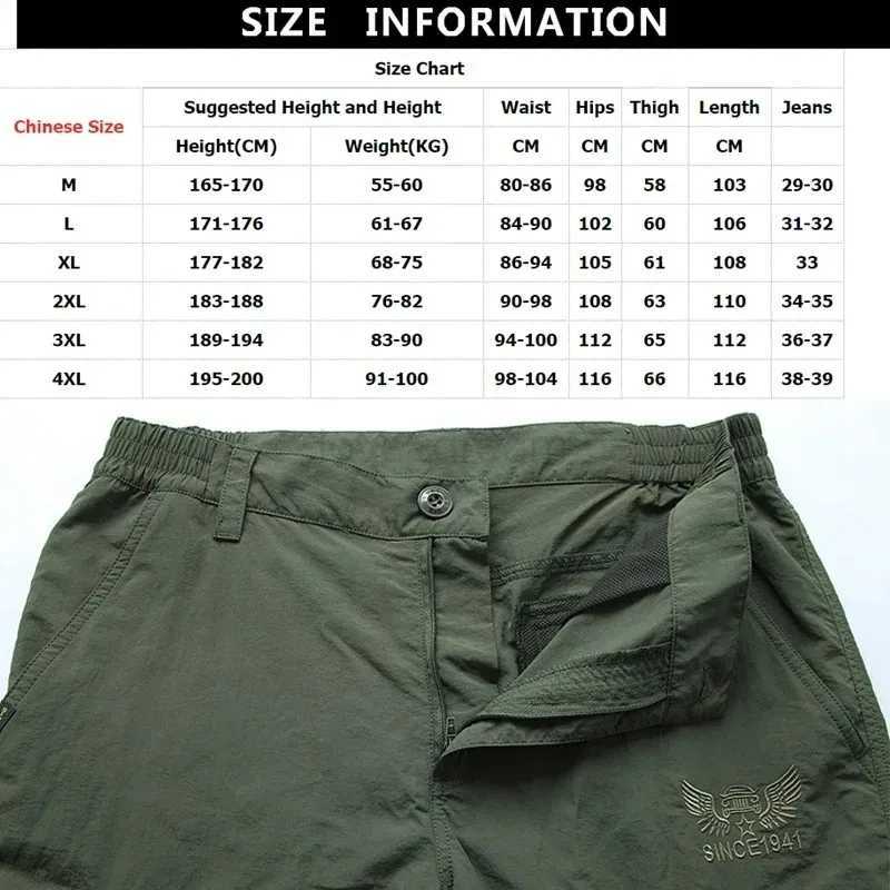 Summer Leisure Light Army Military Pants Mens Outdoor Waterproof Special Police Combat Military Camouflage Pants Cargo CampingXJ240813