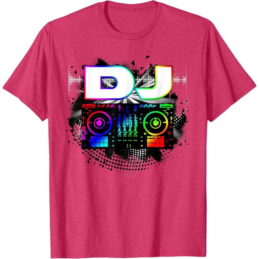 2025S Fashion Designer T Shirt For Mens Dj Lover Music Player Sound Cool Funny Gift T Shirt Shirts Tshirt Graphic Tee Casual Tops Clothes Short Sleeve