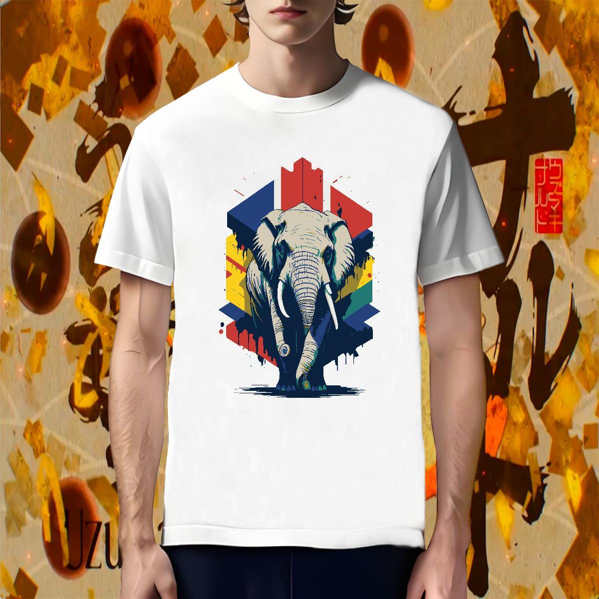 Popular T-Shirts Breathable Short Sleeve Street Wear Custom Print Plus Size 230g Cotton Men Tops Tees Factory Direct Tshirts