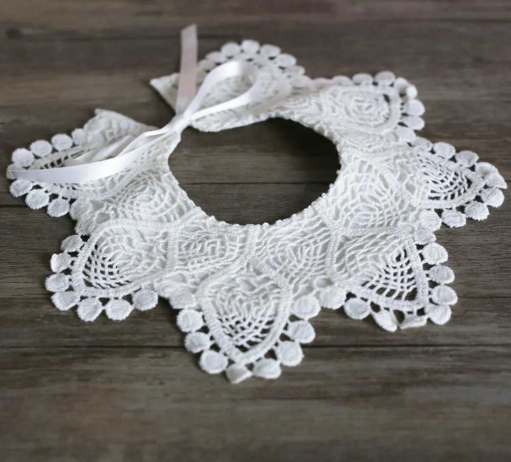 Bibs Burp Cloths Brand New Baby Girls 100% Cotton Lace Bibs Baby Burp Cloths 0-3YearL4812