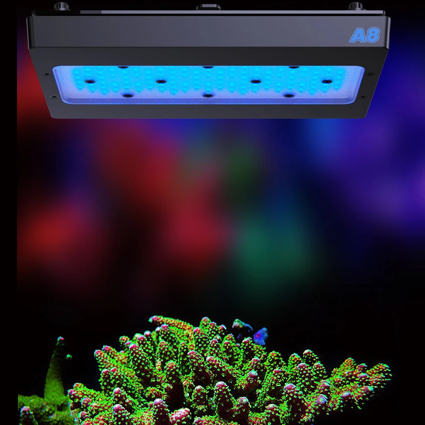 A8se Smart Full Spectrum 215W WiFi APP Programmable Saltwater Aquarium Coral Reef LED Light 240812