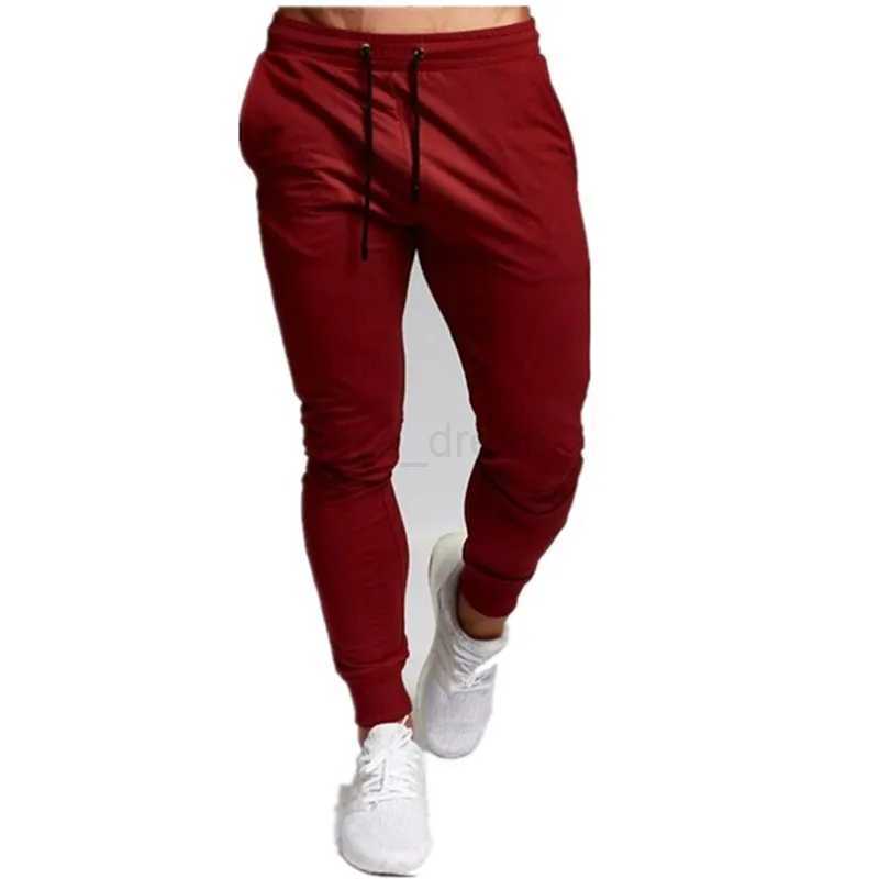 Casual Pants Mens Jogger Sweatpants Large Size Elastic Waist Sports Casual Trousers Loose Fitness Clothes Spring Thin SectionXJ240813