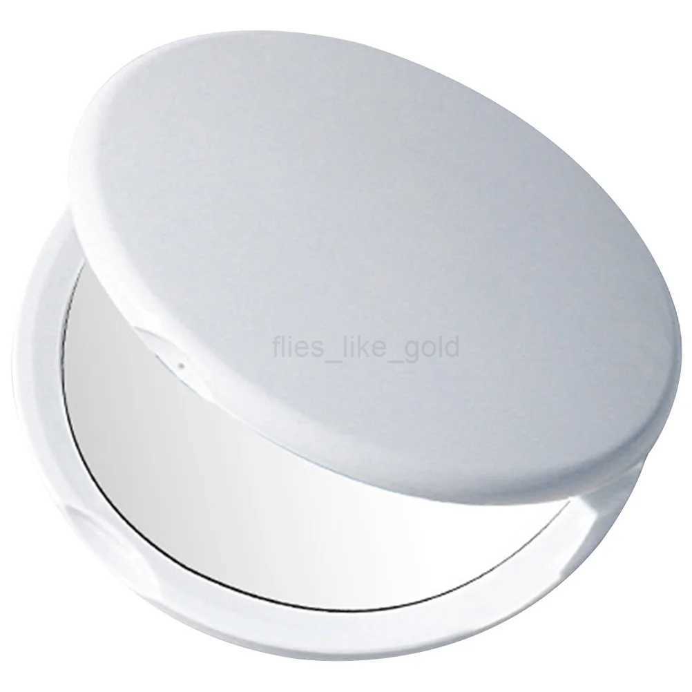 10 X Mini Handbag Makeup Handheld Mirror Makeup Bag Compact Travel Abs Wallet W240813