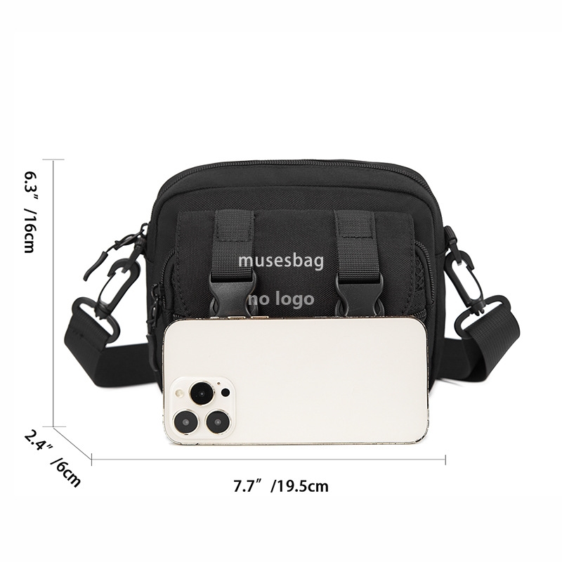 Japanese crossbody bag Large capacity students Korean small satchel simple casual shoulder bag men's messenger bag