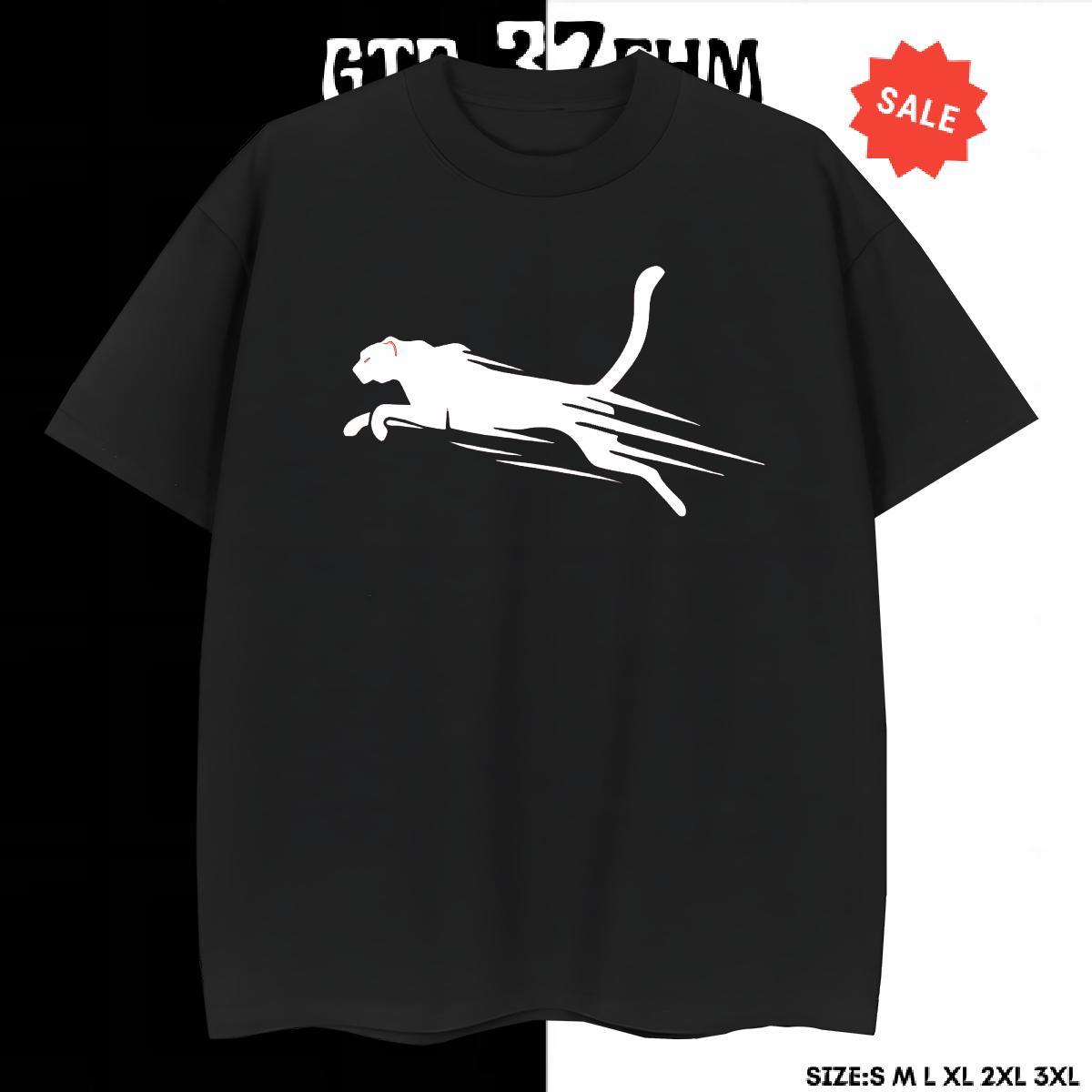 Loose Fit Men Tees Summer Casual 230g Pure Cotton Custom Cartoon Crew Neck cat T Shirts Men DIY Tops Shirt