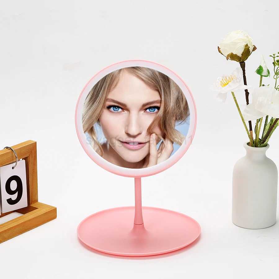 Makeup Mirror With Light White LED Daylight Vanity Mirror Detachable/Storage Base 3 Modes Mirror With Light Gift USB CableXJ240813