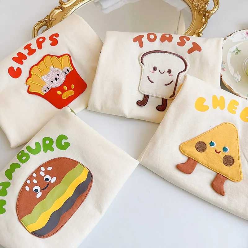 Summer Cute Cartoon Baby Triangle jumpsuit Thin Style Newborn Boys and Girls Snap Button Soft Breathable Short Sleeve Dress W240812