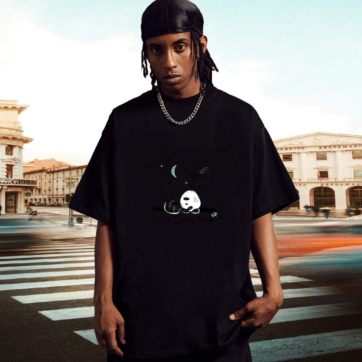 Unisex Tshirts Casual Daily Wear 230g Cotton DIY Logo Oversized Short Sleeve O-Neck letter Man T Shirts Designer Top Tees