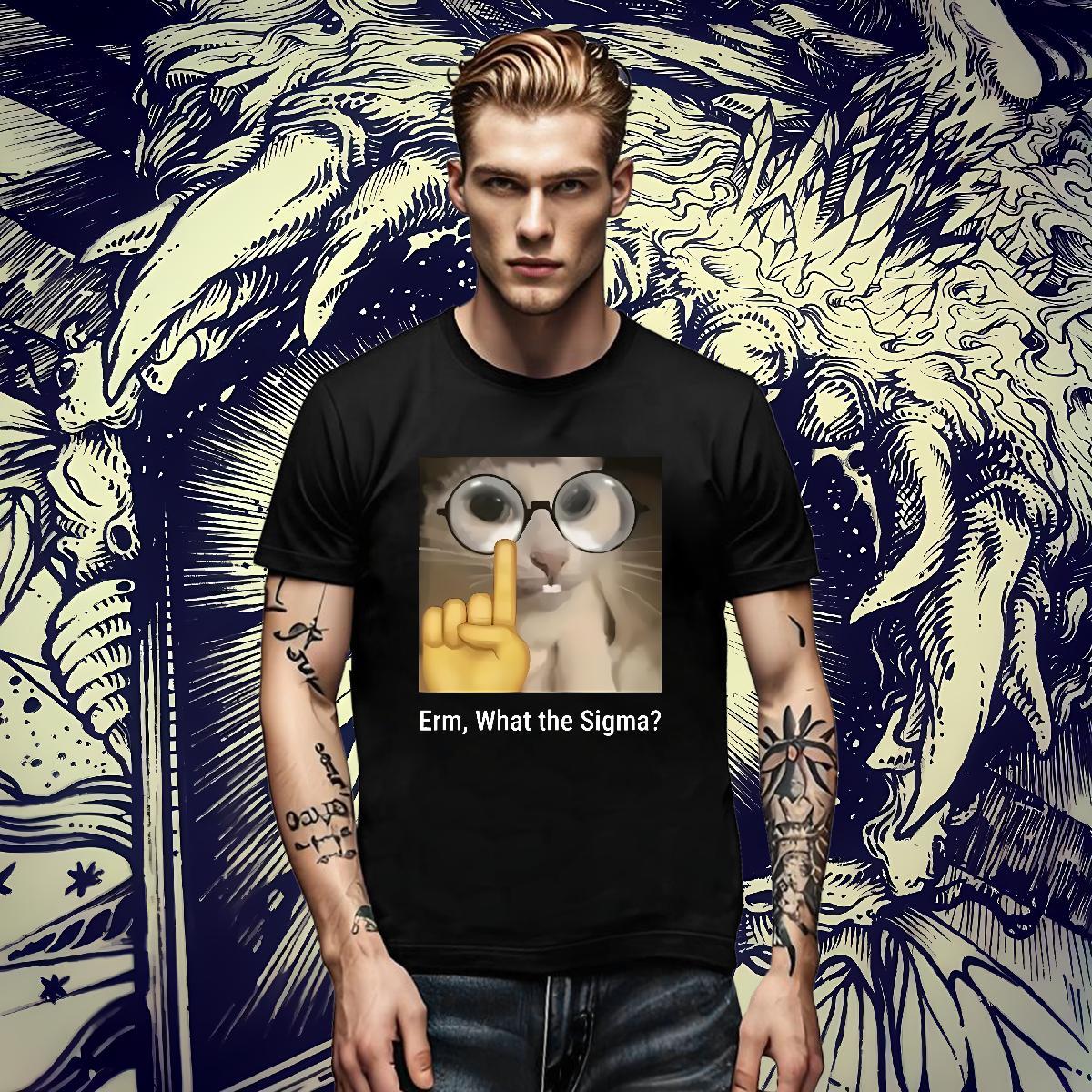 Fashion New Men Tops Tees cat Sports Casual 230g 100% Cotton Top Tees Breathable Free Shipping T Shirt For Man DIY Logo Oversized