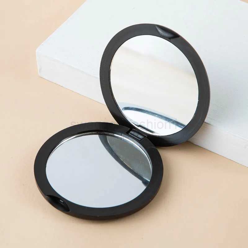 Handheld Makeup Mirror Double Sided Mini Portable Pocket Folding Round Makeup Mirror For Travel Beauty Cosmetic ToolXJ240813
