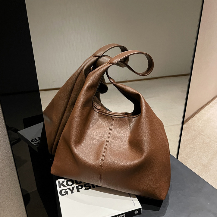 Chic Leather Single-Shoulder Bag Set for Women - hot Spacious Tote Handbag