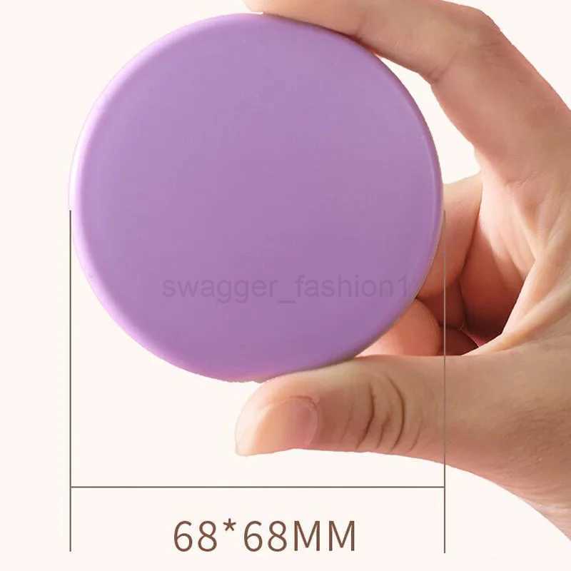Handheld Makeup Mirror Double Sided Mini Portable Pocket Folding Round Makeup Mirror For Travel Beauty Cosmetic ToolXJ240813