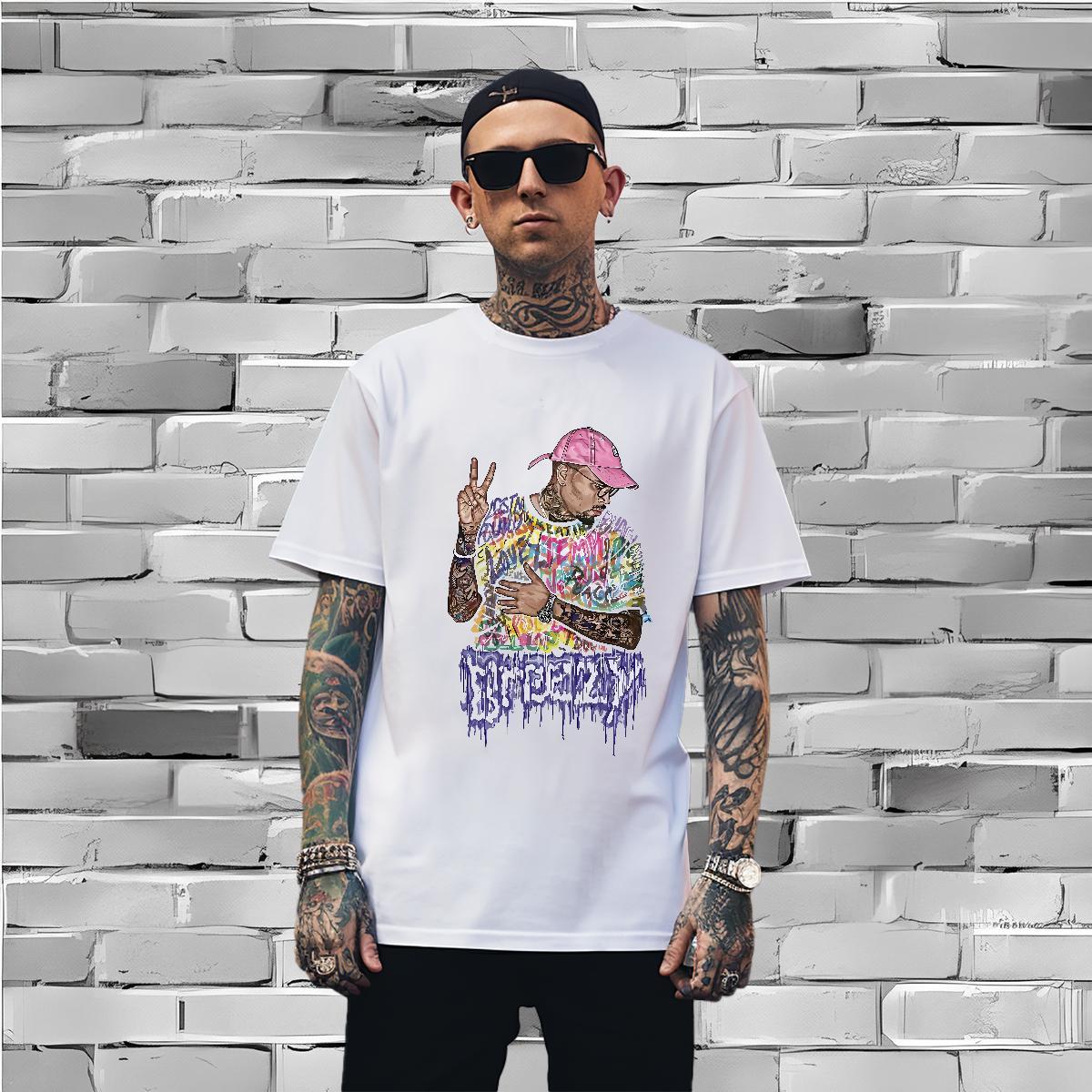 Mens T Shirts 230g Cotton man Casual Beach Short Sleeve O-Neck Customized Mens Tshirts Stylist Cool Tee Shirt