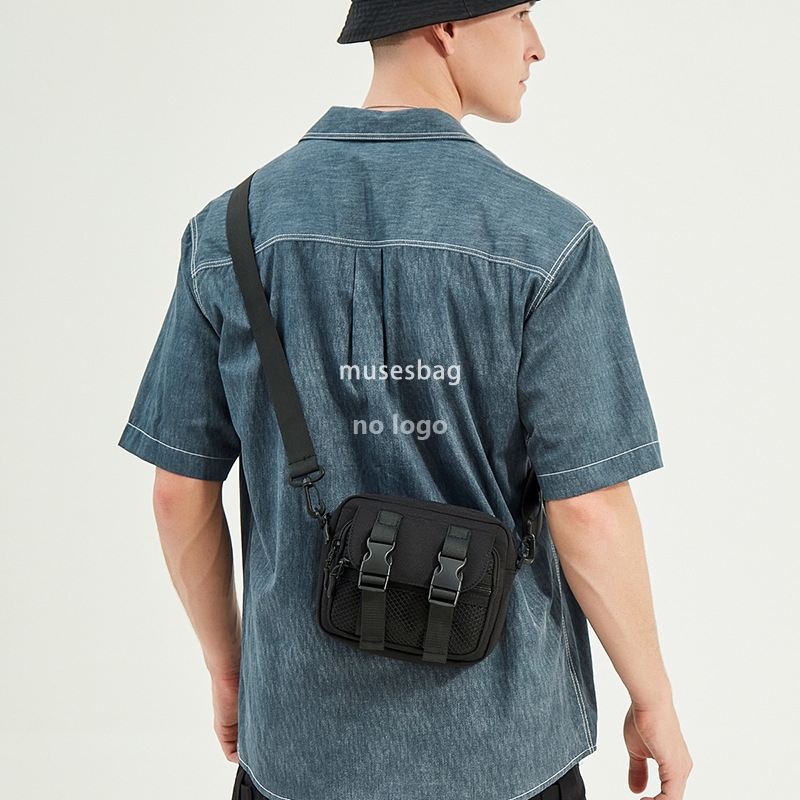Japanese crossbody bag Large capacity students Korean small satchel simple casual shoulder bag men's messenger bag