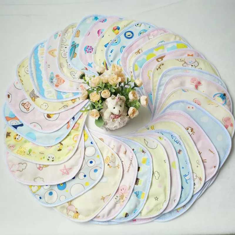 Bibs Burp Cloths 15pcs/Lot Toddler Baby Boys Girls Waterproof Feeding Clothes Newborn Clothing Accessories BibsL4812