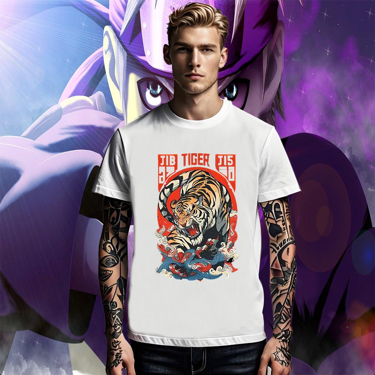 High Quality Men Tshirts Beach 230g 100% Cotton Custom Cartoon O-Neck Short Sleeve T Shirt For Man Customized Tops Tees