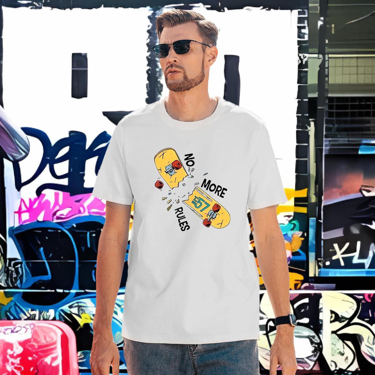 Loose letter Men T Shirts Casual Men Tshirts 100% Cotton 230g Designer Fashion Breathable Short Sleeve Customized Print Tops Shirt