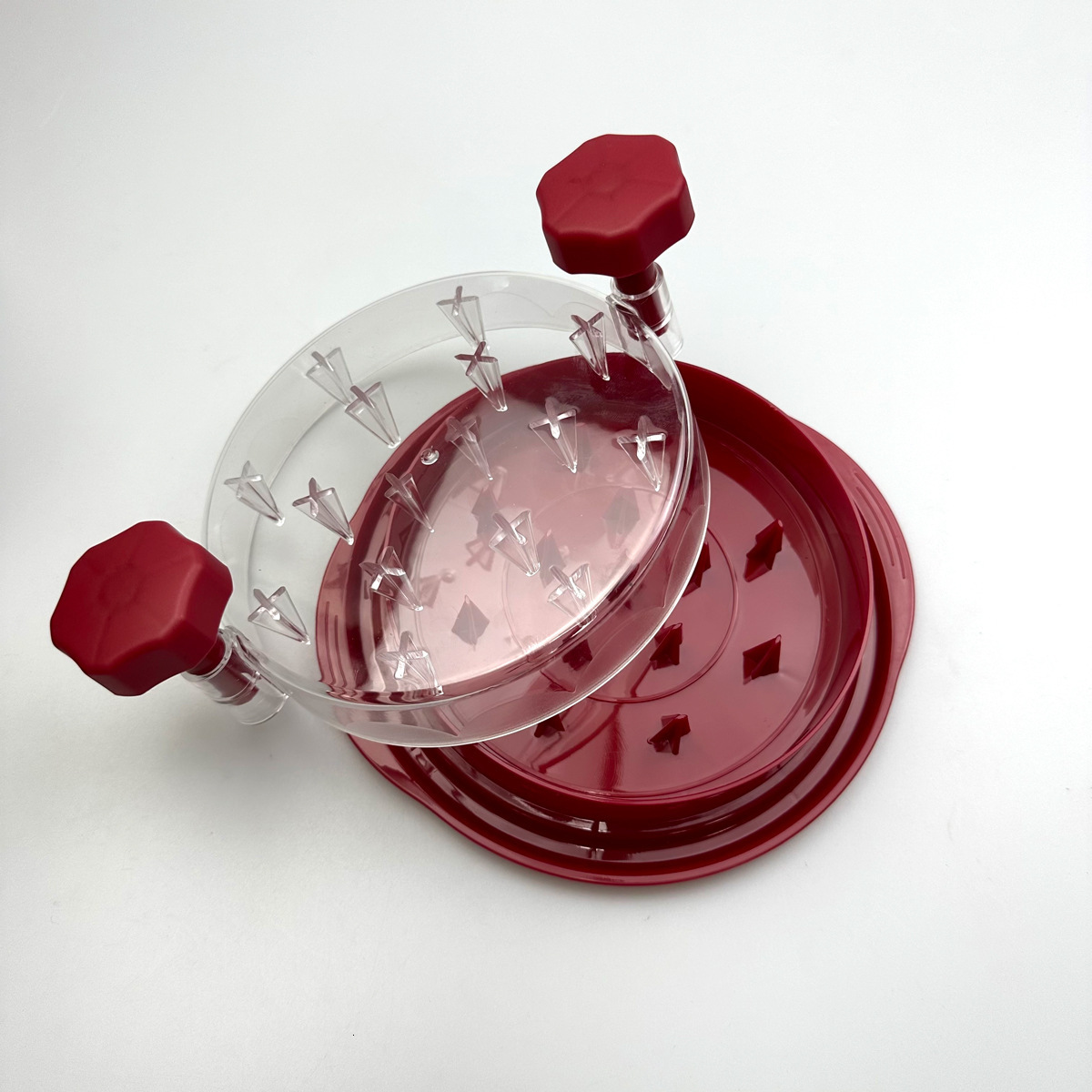 Transparent lid mincer, shredded and ground filling hine, pet chicken Shredder hine