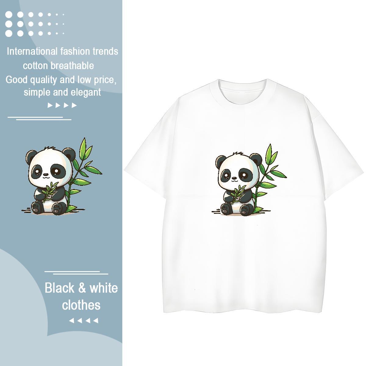 Loose Men T Shirts Breathable Short Sleeve Casual Daily Wear Anime 230g 100% Cotton Couples T Shirts Free Shipping Clothes