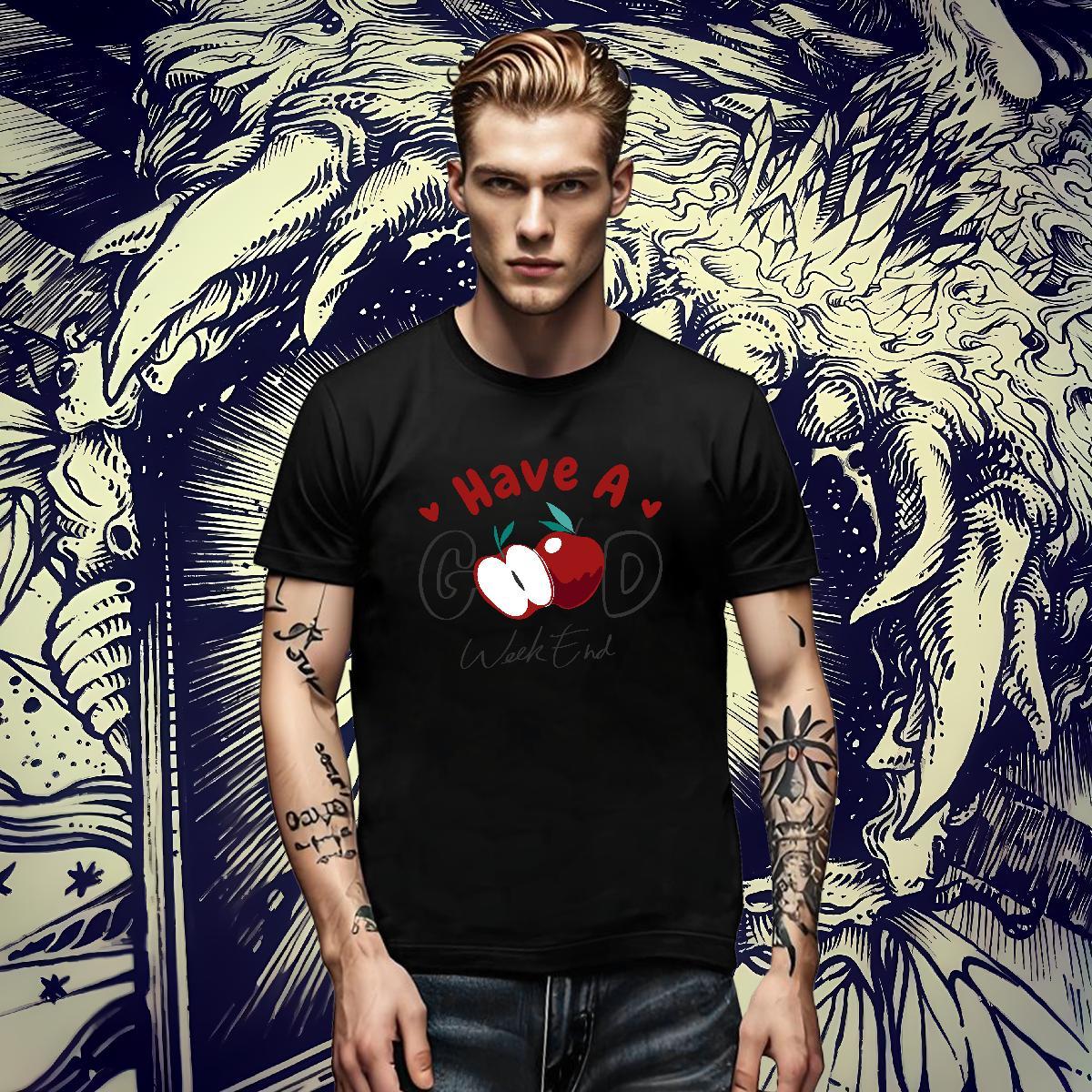 Soft Tshirts Hip Hop 230g Pure Cotton Skull Short Sleeve O-Neck flower Men T Shirts Fashion Tees Shirts