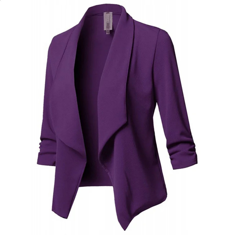 Women Solid Folds PU Leather Button Turn Down Collar Bodycon Working Black Blouse Tops 240813