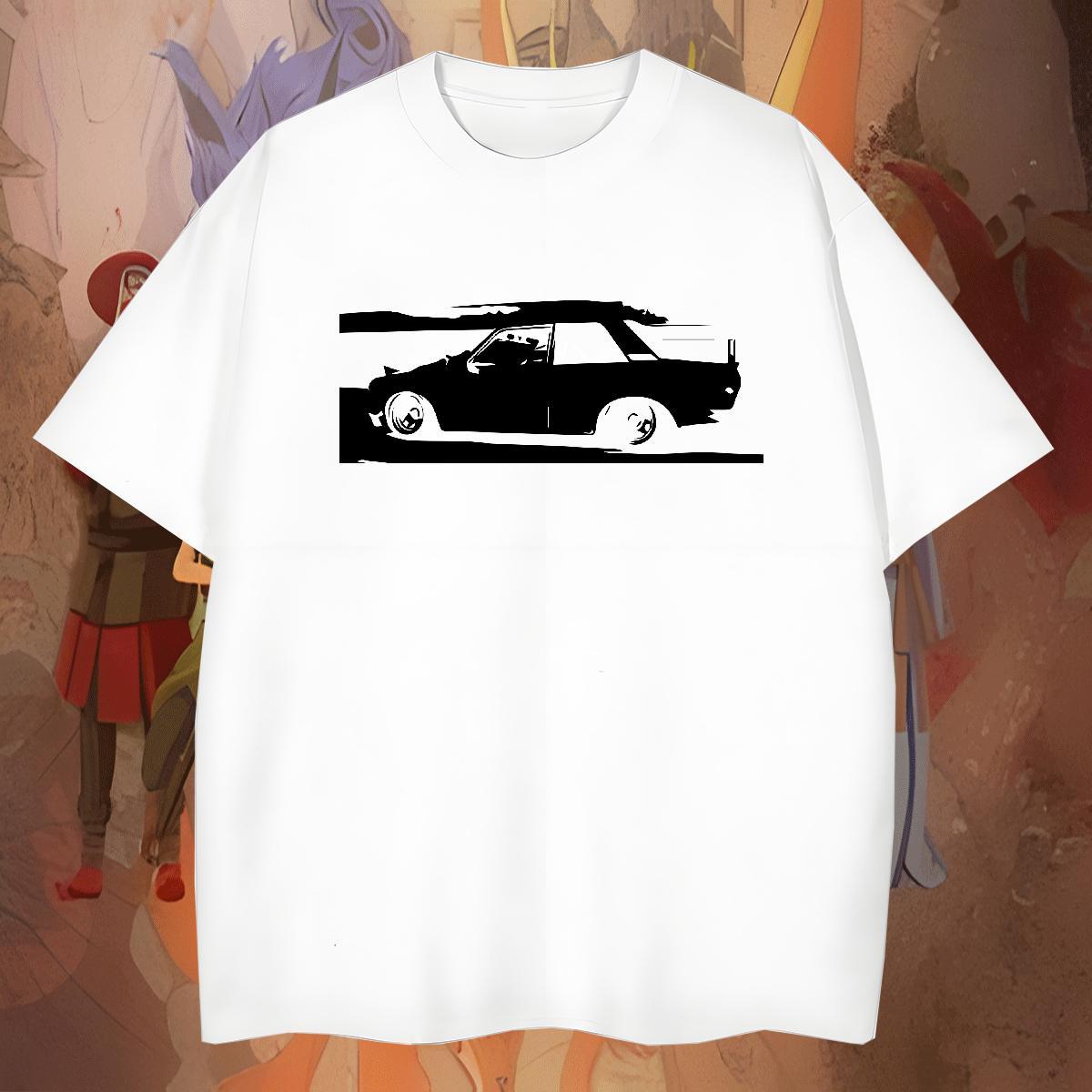 Cool Design Couples T Shirts Anime Printing Street 100% Cotton 230g Custom Print Oversized Short Sleeve Soft car Men T Shirts New Arrival Tops