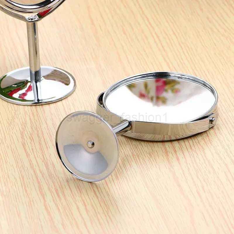1PC Double-Sided Cosmetic Mirror Stand Magnifying Mirror Beauty Makeup Cosmetic Mirror for People Facial Beauty Makeup ToolsXJ240813