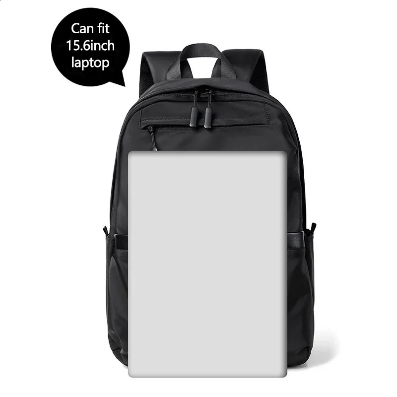 Mens waterproof large capacity ultra light backpack Fashion school 156inch laptop w240813