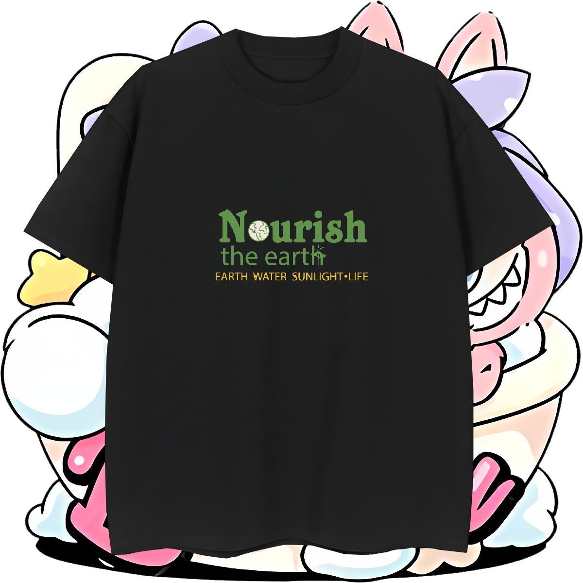 Classic Men Tees Street 230g Pure Cotton Plus Size Cartoon Breathable Crew Neck letter Man T Shirts Wholesale Top Tees