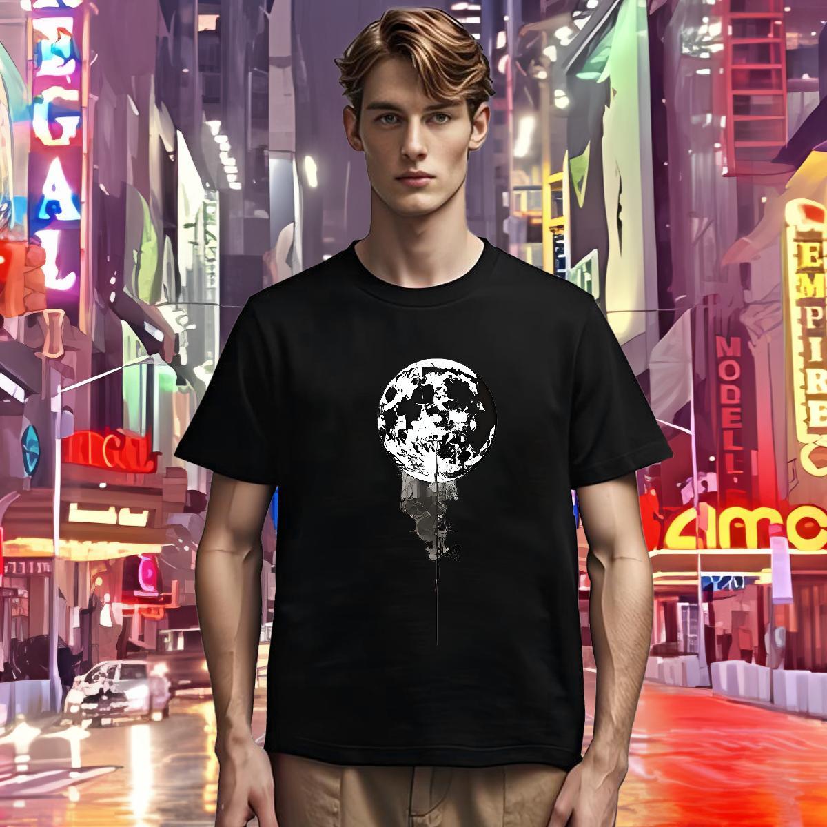 T shirt 100% Cotton 230g icon Spring Summer Breathable Short Sleeve Plus Size Cartoon Men Tshirts Brand Comfortable Clothes