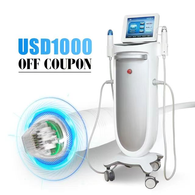 Fractional RF Micro Needle Microneedle depth 8 fractional anti-aging face lift machine remove wrinkles skin tightening rf microneedle wrinkle removal