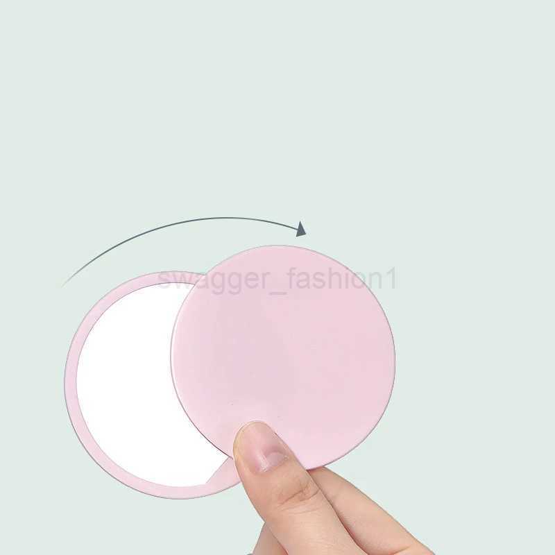 1Pcs Small Mirror Portable Folding Make-Up Mirror Creative Mini Mirror Sliding Cover Handheld Mini Pocket Mirror Makeup MirrorXJ240813